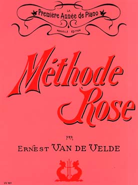 Illustration van de velde  methode rose