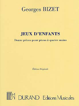 Illustration de Jeux d'enfants op. 22, 12 pièces - Ed. Durand