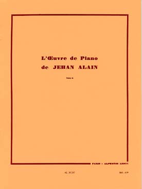 Illustration de L'œuvre de piano - Vol. 2 : Thème varié, Étude, Togo, Prélude