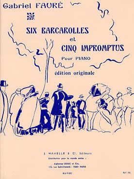 Illustration de Barcarolles N° 1 à 6 - Impromptus n° 1 à 5