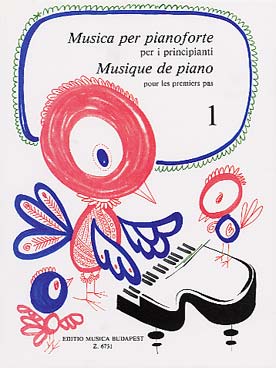 Illustration de MUSIQUE DE PIANO pour les premiers pas - Vol. 1