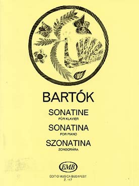 Illustration bartok sonatine piano