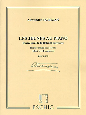Illustration de Les Jeunes au piano - Vol. 1 : Mireille et les animaux (très facile)