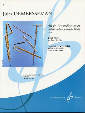 Illustration de 50 Études mélodiques op. 4 - éd. Billaudot Vol. 1