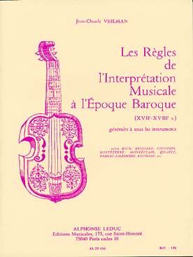 Illustration de Les Règles de l'interprétation musicale à l'époque baroque