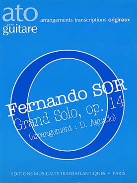 Illustration de Grand Solo op. 14 (arrangement Aguado)