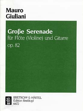 Illustration de Grande sérénade op. 82 (flûte traversière) tr. Nagel/Meunier