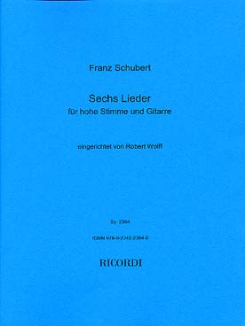 Illustration de 6 Lieder (tr. Wolff) : Ständchen, Erlkönig, Die Forelle, Das Wandern...