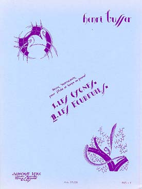 Illustration de Les Écureuils (flûte et harpe ou piano)