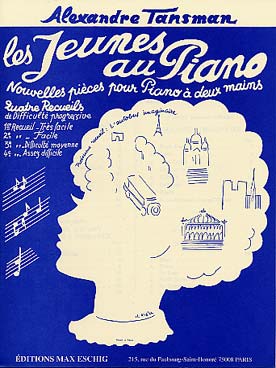 Illustration de Les Jeunes au piano - Vol. 3 : L'autobus imaginaire (moyenne difficulté)