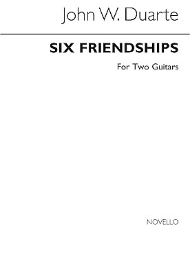 Illustration duarte friendships (6) for 2 guitars