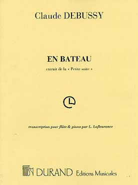 Illustration de En Bateau (extrait de la Petite suite)