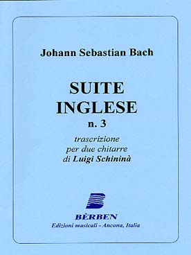 Illustration bach js suite anglaise n° 3 (schinina)