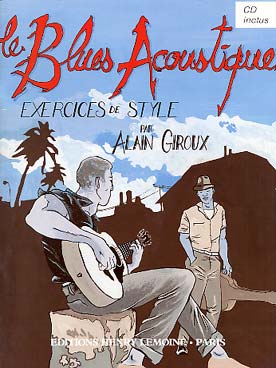 Illustration giroux le blues acoustique (avec cd)