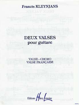 Illustration de 2 Valses : Valse choro - Valse française