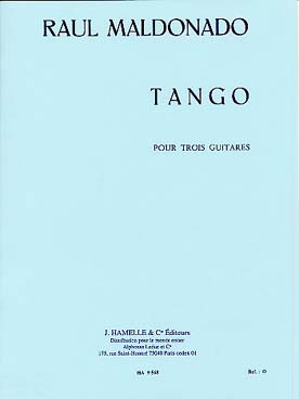 Illustration de Tango pour 3 guitares