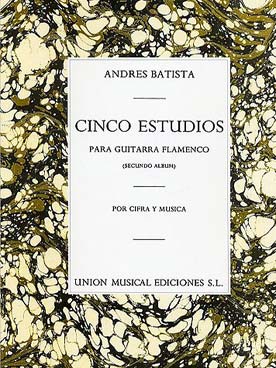 Illustration batista etudes guit. flamenco (5) vol. 2