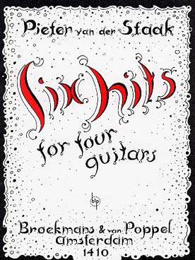 Illustration staak hits (6)/ 4 guitares