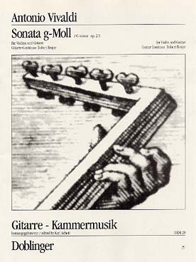 Illustration vivaldi sonate op. 2/1 en sol min