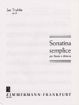 Illustration truhlar sonatine semplice op. 18