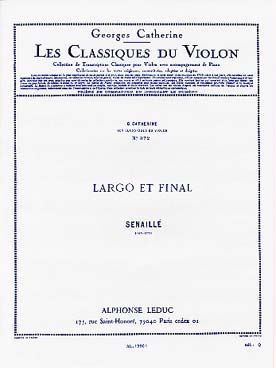 Illustration senaille largo et final
