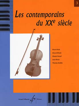 Illustration de Les CONTEMPORAINS DU 20EME SIECLE - Vol. 3 : Rivier, Pascal, Pierre-Petit, Stubbs, Bitsch