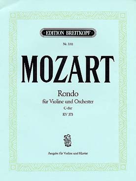 Illustration mozart rondo k 373 en ut maj
