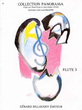Illustration de PANORAMA (coll. d'œuvres contemporaines) - Flûte 3 (élémentaire) : Bernier, Mari, Duhamel, Clostre, Hagerup Bull