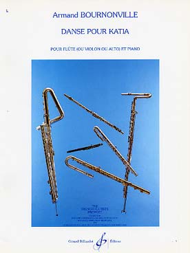 Illustration de Danse pour Katia pour flûte traversière (ou violon ou alto) et piano