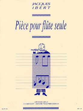 Illustration de Pièce pour flûte seule
