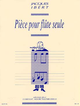 Illustration de Pièce pour flûte seule