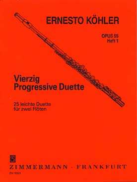 Illustration de 40 Duos progressifs op. 55 - Vol. 1