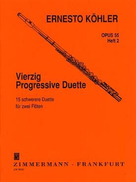 Illustration de 40 Duos progressifs op. 55 - Vol. 2