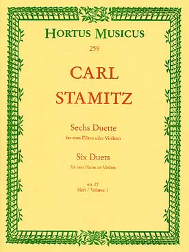 Illustration de 6 Duos op. 27 - Vol. 1