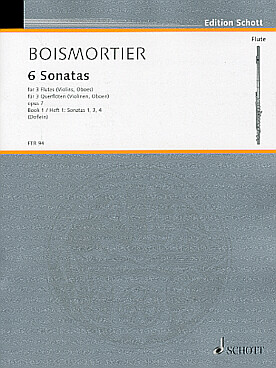 Illustration boismortier sonates (6) 3 flutes vol. 1