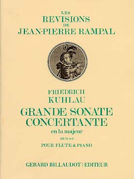 Illustration de Grande sonate concertante op. 51 N° 3 en la m