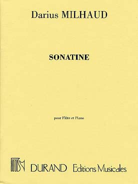 Illustration milhaud sonatine op. 76