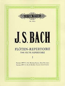 Illustration de Solos de flûte - Vol. 1 : Sélection de cantates entre BWV 8 et 102 - Passion selon Saint Matthieu - Oratorio de Pâques