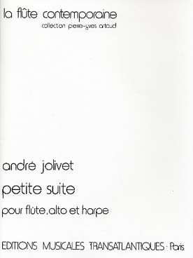 Illustration de Petite suite pour flûte (jouant aussi le piccolo), alto et harpe