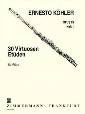 Illustration de 30 Études de virtuosité op. 75 dans les tons majeurs et mineurs - Vol. 1
