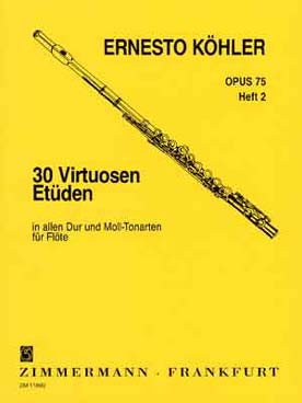 Illustration kohler etudes virtuosite op. 75 (zi) v 2