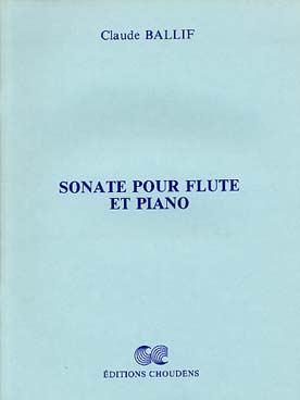 Illustration ballif sonate pour flute et violon