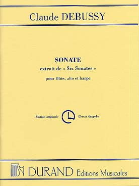 Illustration debussy sonate fl, alto & harpe parties