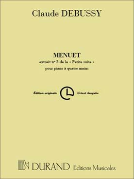 Illustration de Menuet (N° 3 de la petite suite)
