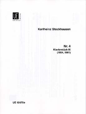 Illustration de Klavierstück IX
