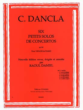 Illustration de 6 Petits solos de concertos op. 141 - N° 2 en la m