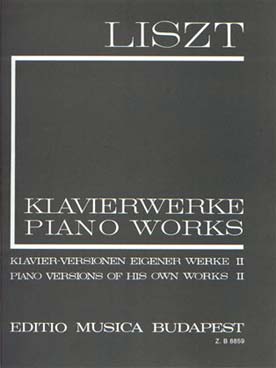 Illustration de Versions piano de ses propres œuvres - Vol. 2