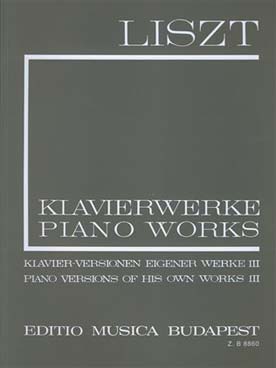 Illustration de Versions piano de ses propres œuvres - Vol. 3