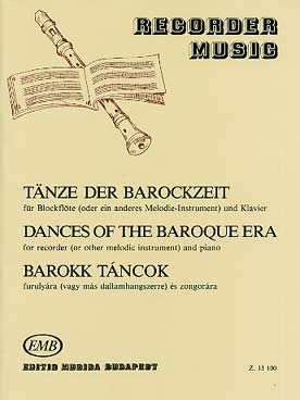 Illustration de DANCES OF THE BAROQUE ERA (Nagy)