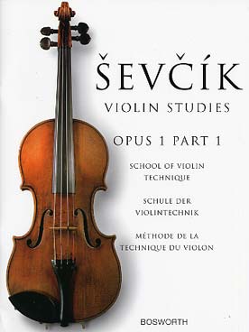 Illustration de Op. 1 : École de la technique du violon - Vol. 1 : 1re position